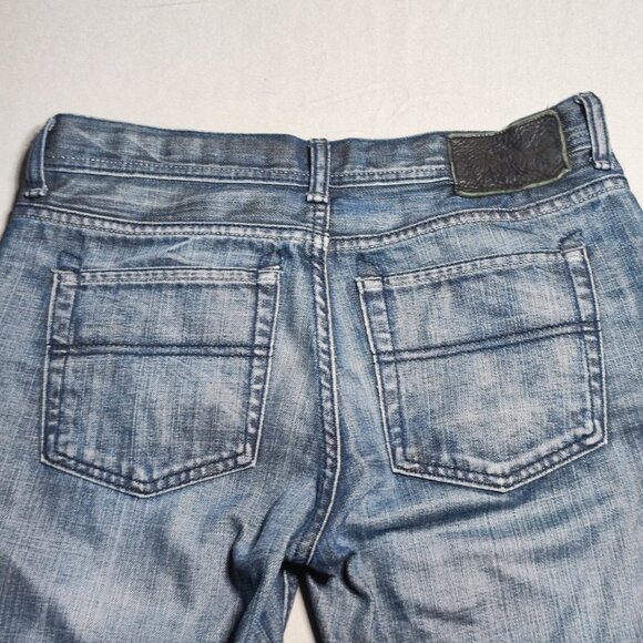 Mark Anthony jeans slim fit men's size 30X32 hard washed denim blue - Picture 4 of 13